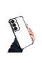 Samsung Galaxy S25 Compatible Four-Corner Thickened Anti-Fall Transparent Silicone Coating Case - 2