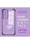Samsung Galaxy S24 Fe Compatible Four Corner Thickened Anti Fall Transparent Silicone Coating Case
