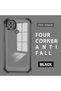 Redmi 10A Compatible Transparent Four Corner Silicone Coated Glossy Edge Case