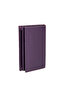 Genuine Leather Plum Card Holder - 2