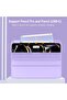 SmartGrist Case for Samsung Galaxy Tab A8 10.5 (X200/X205) with Pencil Holder — Clove Purple - 2