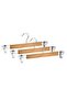 3 Pieces Wooden Pants & Skirt Hangers - 5