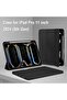 iPad Pro 12.9 Case (2018-2022) with Pencil Holder & Charging - Black