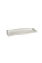 white rectangular porcelain serving dish