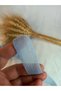 Baby Blue Linen Ribbon Nopeli̇ Linen Ribbon 20 Mt 2.5cm - 5