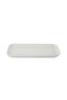 white rectangular porcelain serving dish
