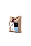 Shoulder Bag Patchwork Jute Fabric Cnt141225 - 3