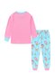 Unicorn Print Girls Glow in the Dark Pajama Set - 6
