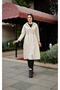 Waterproof Women's Trench Coat with Stripes Inside and Self-Lining - 5