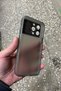 Apple iPhone 15 Pro Case Camera Lens Protected Matte Silicone Cover - 6