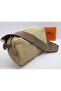 Light Brown Crossbody Three-Compartment Shoulder Bag - 3