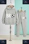Children's Unisex'Bro Top White' 3-Piece Hooded Tracksuit Set - 3
