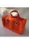 Dennis's Handmade Square Leather Detailed Lamb Fur Handmade Bag – February Trends - 2