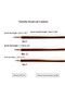 Tahrir Brush Set No:1-2-3 Wolf Hair, Bamboo Handle, Porcelain, Ceramic, Gilding, Miniature, 1St Quality-3 Pieces - 3