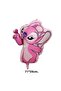 Lilo Stitch Balloon and Angel Balloon Concept 4 Year Old Birthday Balloon Set - 2