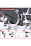 2 In 1 Adjustable Movable Bathroom Kitchen Sink Faucet Shower Head With Spiral Hose - 6