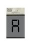 Stencil Letter Painting Template X068 Letter Height 7 cm