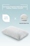 Cool Active Chubby Visco Pillow Heat Balancing Anti-Sweat Comfortable Pillow [2 Pieces] - 4