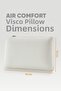 Chubby Orthopedic Visco Pillow [Soft] Air Comfort Skin-Friendly Comfortable Sleeping Pillow - 5