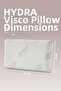 Visko Beauty Pillow - Orthopedic Skin Care Pillow Beauty Collagen Visco [2 Pieces] (Medium Soft) - 5