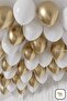 Chrome Gold Golden Party Balloon Helium Compatible Organization Decoration - 2