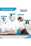 Chiropractic Neck Pillow U-Shaped Massage Supported Memory Foam Pillow () - 7