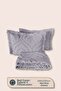 Jun Double Bedspread Set Gray - Nordic Bohemian Tufted Coverlet Set - Stylish Box and Package - 5
