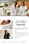 4-Piece Strip Bath Towel - 70X140 Cm, 475 Gr, 100% Cotton, Spa and Hotel Towel - 3