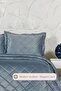 Alice Bedspread Double Velvet (240X260 cm) Gray - 3