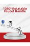 1080 °   Versatile Faucet Attachment with Spray and Foam Flow -