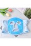 Therapy Gel Face Mask Cold and Hot Beaded Adjustable Mask (Blue) () - 6
