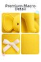Yellow Elephant Plush Toy 20×17 cm – Children's Room Decor, Cute Baby Gift, Soft Plush Figure - 3