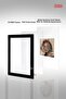 10 قطع إطار 10×15 - إطار MDF - إطار مستطيل - إطار A6 مع PVC - 2