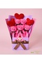 Christmas Gift Teddy Bear Bouquet – Christmas Special Teddy Bear Bouquet Gift Set with Heart - 3