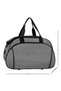 Hand and Shoulder Strapped Sports - Travel Bag Gray