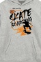 4-pack Let's-Brooklyn-Skate-Escape Printed Boys' Kangaroo Pocket Hooded Sweatshirt - 5