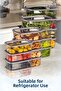 Set of 24 Airtight Storage Containers Anthracite 6X(250-500-750-1200 ml) - 4