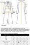 Low Sleeve Oversize Coat with Snap Snap Closure Sleeve Placket EKRU 3933 - 8