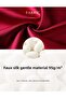 Ladonna Textile Flared Sleeves Silky Satin Long Bridal Dressing Gown Kimono - 5