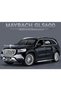 Benz Maybach Gls 600 Suv Doors with Light and Sound Hood Trunk Opens 1-24 Black - 3