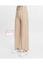 Seasonal Women's Belted Palazzo Dabıl Fabric High Waist Pantalon - 6