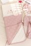 Floral Embroidered Ruffled Cotton 10-Piece Baby Girl Hospital Discharge Baby Set - 5