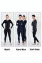Isıltermal |   Unisex Cotton Winter Collection (Navy Blue Anthracite Black) 3 Piece Thermal Set - 6
