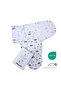 0 - 4 Months New Season Colorful Patterned Velcro Baby Cotton Swaddle 100% Cotton (Oeko Tex and Cit Certified) - 5