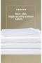 Crown Modern Navy Blue Piped Off-White Duvet Cover Set Striped Luxury Hotel Type and Boat Duvet Cover - 4