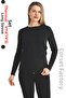 Long-Sleeve Zippered Sauna-Thermal Top and Leggings Set - 3