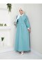 Women's Green Hijab Dress