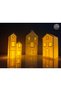 New Year's Light Decorative Set of 3 for Home / Candle Illuminated New Year's Ornament - 6