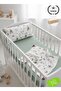 Baby Bedding Set 100% Organic Cotton Hypoallergenic Breathable Fabric - 5