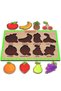 Wooden English Fruits Educational-Learning Puzzle - 4